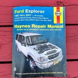 Haynes Repair Manual for Ford Explorer 1991-2001